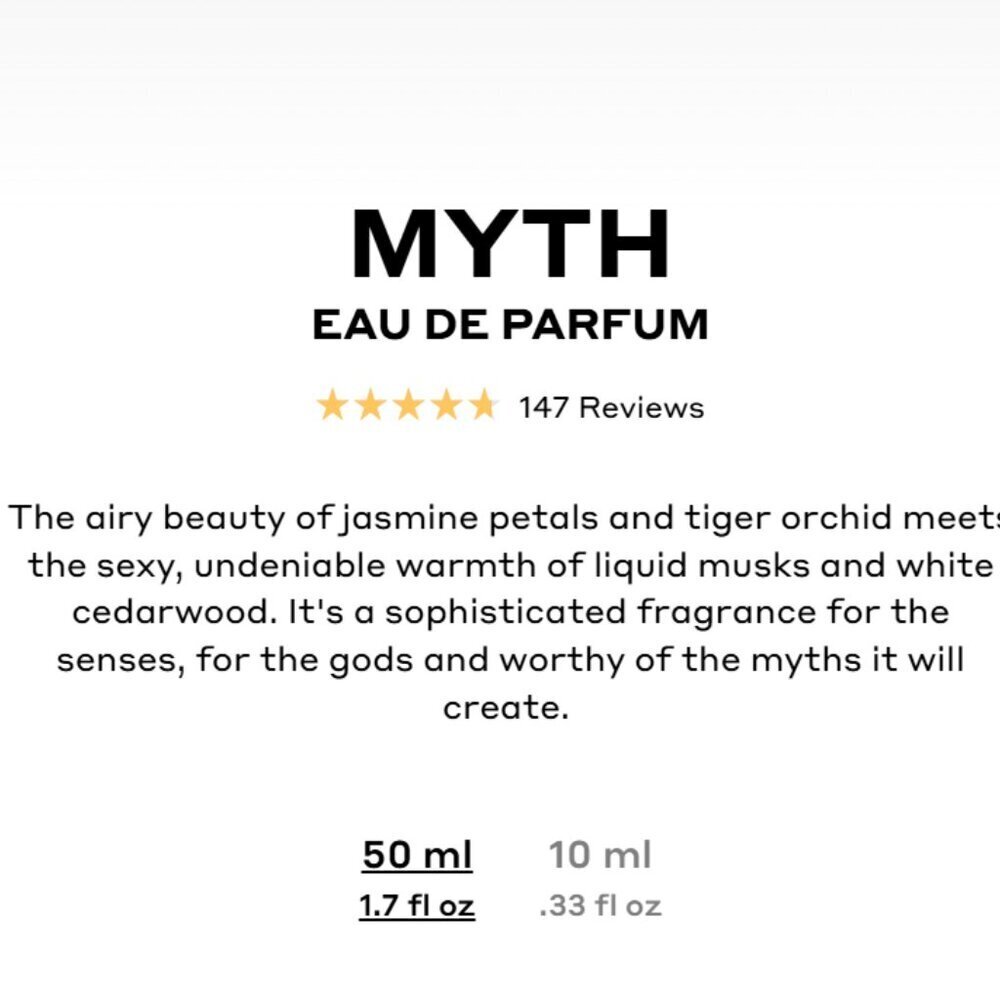 ✨ New in Box ✨ • Ellis Brooklyn Myth 1.7 fl. oz. New/Sealed - Picture 2 of 6